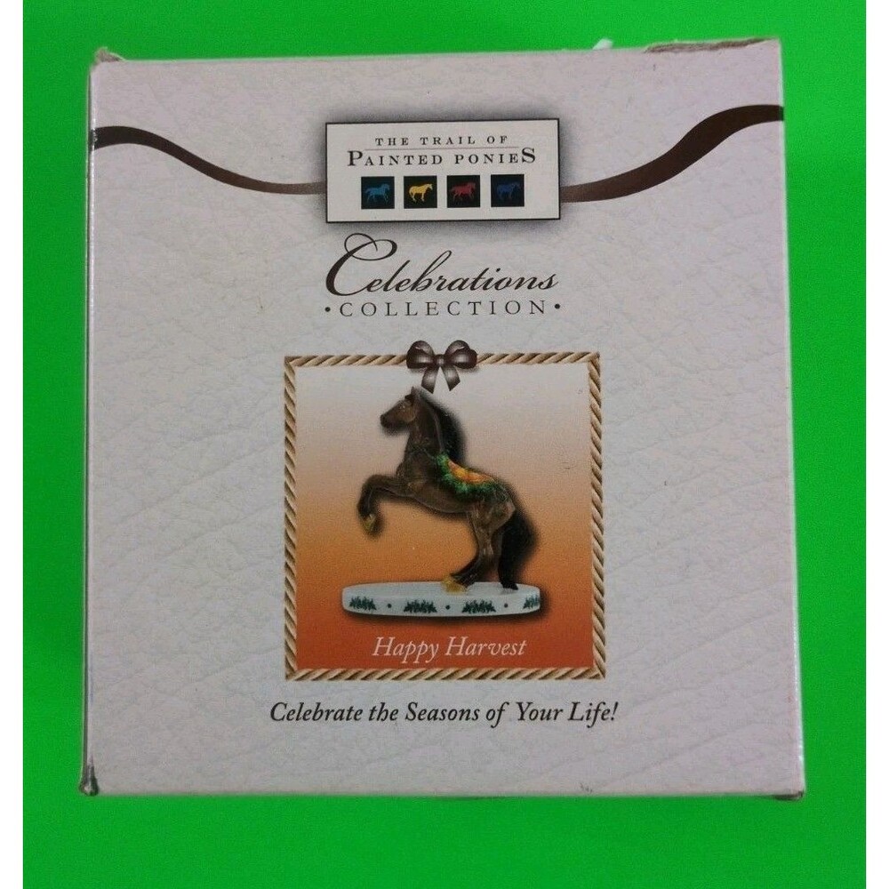 The Trail of Painted Ponies Happy Harvest 3 Inch Pony Figure NIB 2010